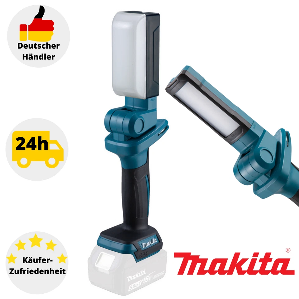 Makita DML816X Akku-Lampe LXT mit Diffuser Handlampe Akkulampe Lampe ohne Akku