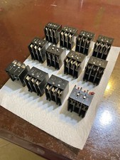  LOT OF 12 GENERAL ELECTRIC 973C119H1 FUSE HOLDER TERMINAL BLOCKS