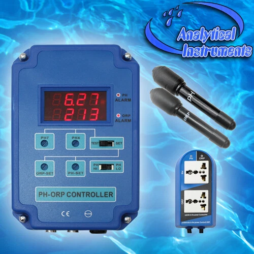 PH+REDOX/ORP CONTROLEUR (0-1000mV)REGULATEUR METER/METRE CO2 EAU DOUCE/SALÉE P13 - Photo 1/1