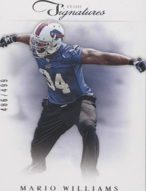 2012 Panini Prime Signatures Mario Williams #90 - 1 of 2