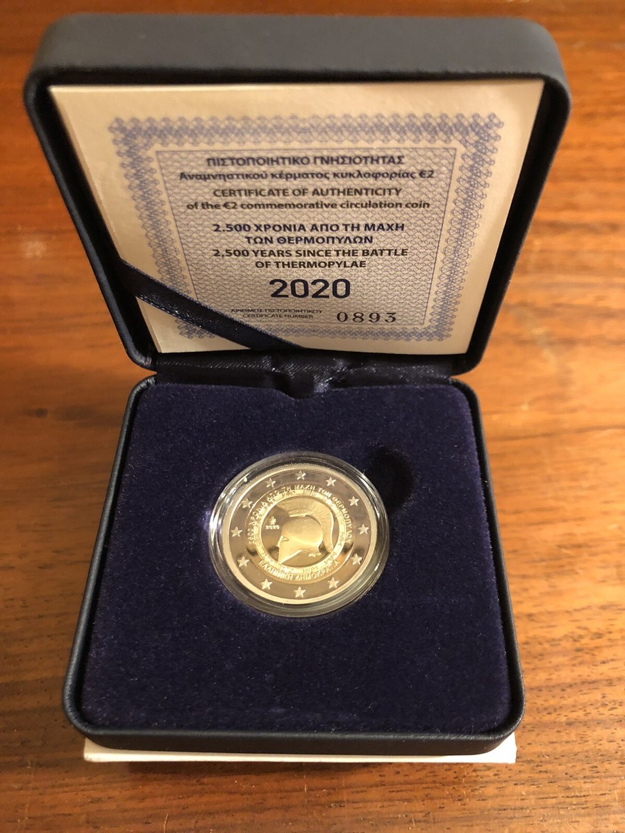 2 Euro Commemorativi Grecia 2020 - Numismatica Europea - Foto 11