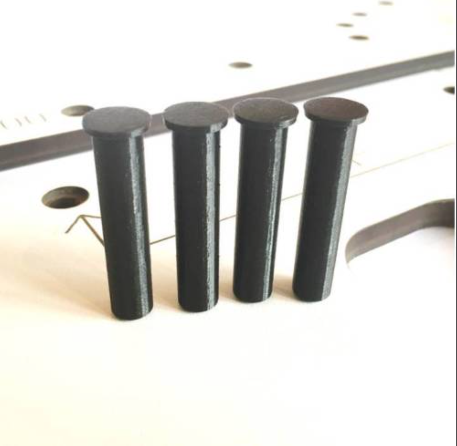 Worktop Jig Peg Pins for locating Router, Routing Template, Replacement