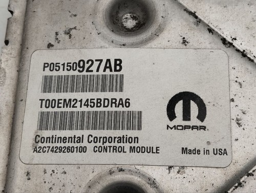 Control unit for engine Dodge DURANGO 2015 05150927AB - Picture 6 of 11
