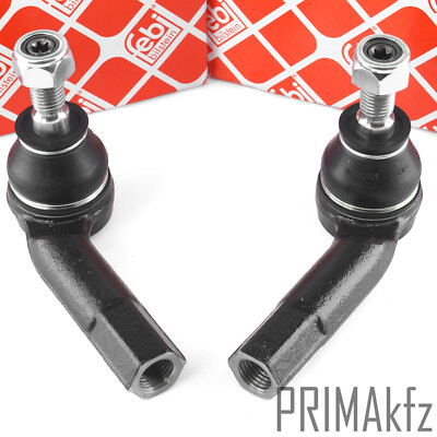 2x FEBI Spurstangenkopf vorne für VW Polo 6R 9N Skoda Fabia I II Rapid Seat