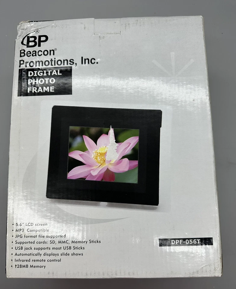 Digital Photo Frame PHOTO FRAME Digital 5.6” LCD Screen - Image 2 of 4