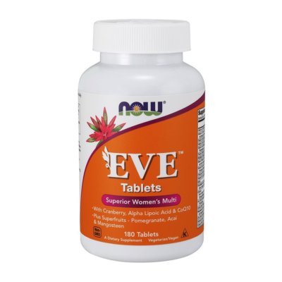 NOW FOODS, EVE Superior Frauen Women Multi-Vitamin 180 Tabletten SUPER PREIS