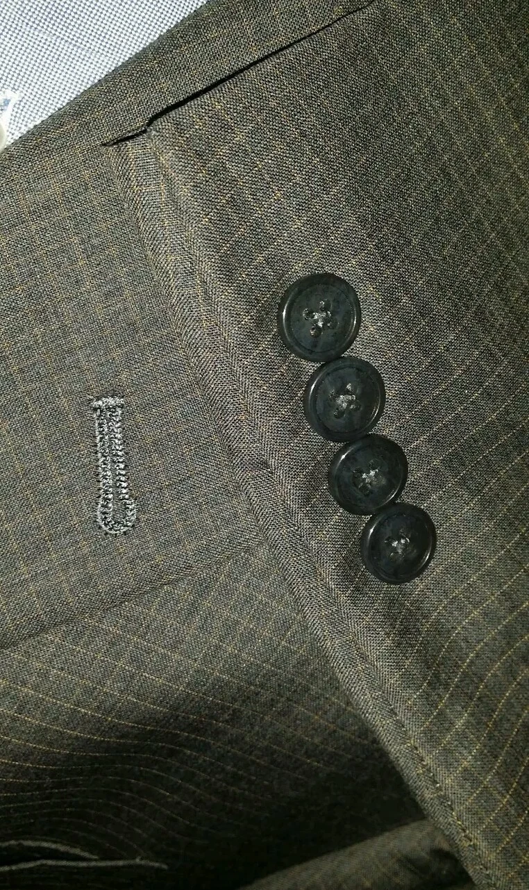 Giacca blazer 42L BURBERRYS arancione grigio griglia check cappotto sportivo lana nuovo