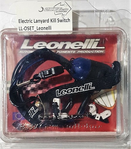 OSET Genuine Bike Lanyard + Leonelli Petrol & OSET - Safety Kill Switches - Picture 13 of 23