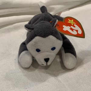 nook the husky beanie baby