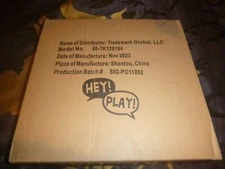 Hey! Play! Hopscotch Ring Game-10 Multi-Colored Plastic Rings & 15 Connectors!