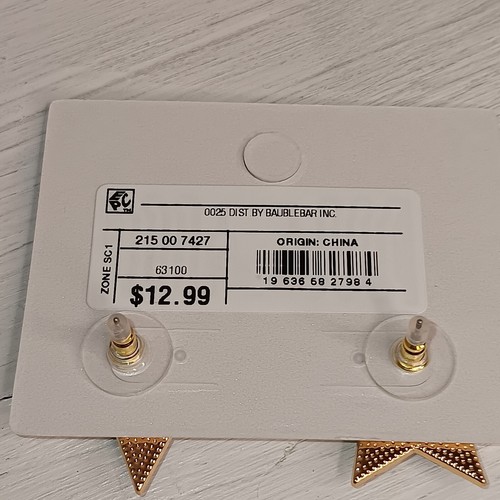Sugarfix By Baublebar Nickel Free Earrings - Shining Stars - Picture 2 of 3