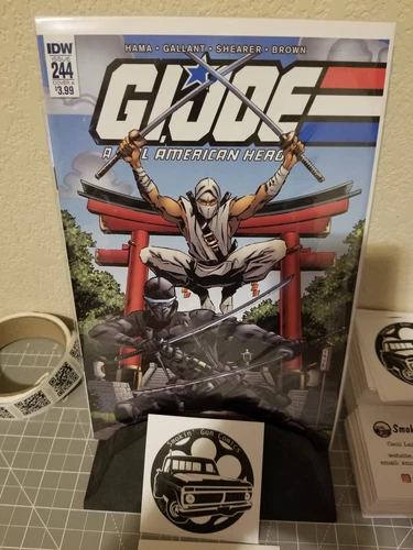 GI Joe ARAH #244 (2017) 1st Appearance Dawn Moreno Snake Eyes IDW Comics Rare NM