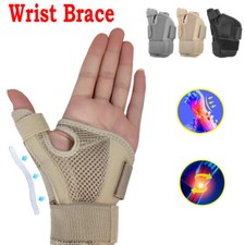 Thumb Wrist Brace Support Hand Sprain Carpal Arthritis Tunnel Running Left Right