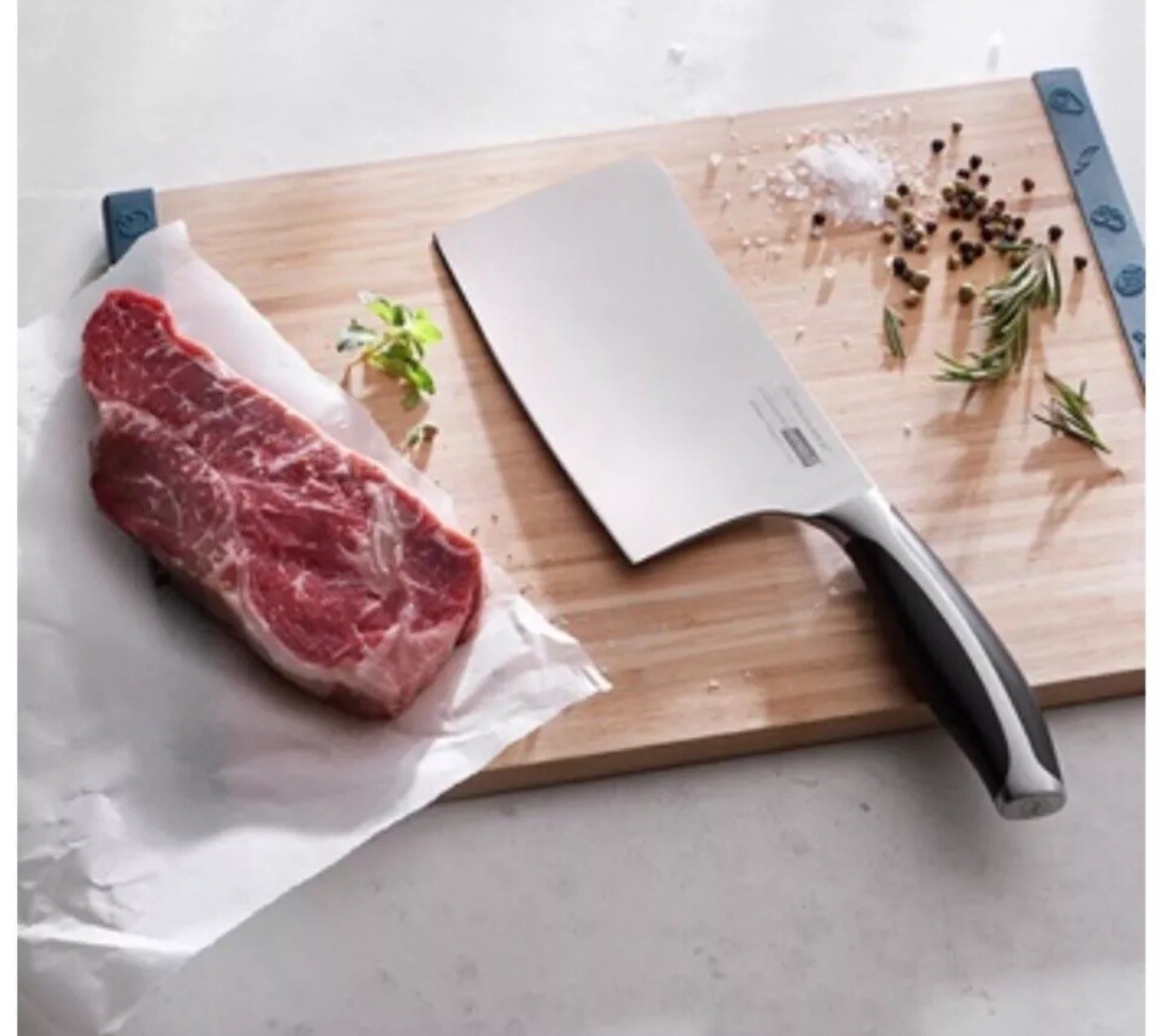 Princess House CULINARIO SERIES II CUTLERY 6-Pc Wooden Knife Block