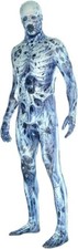 Spinnen Kostüm Erwachsene Monster Morphsuit Verkleidung Halloween Karneval M-XXL
