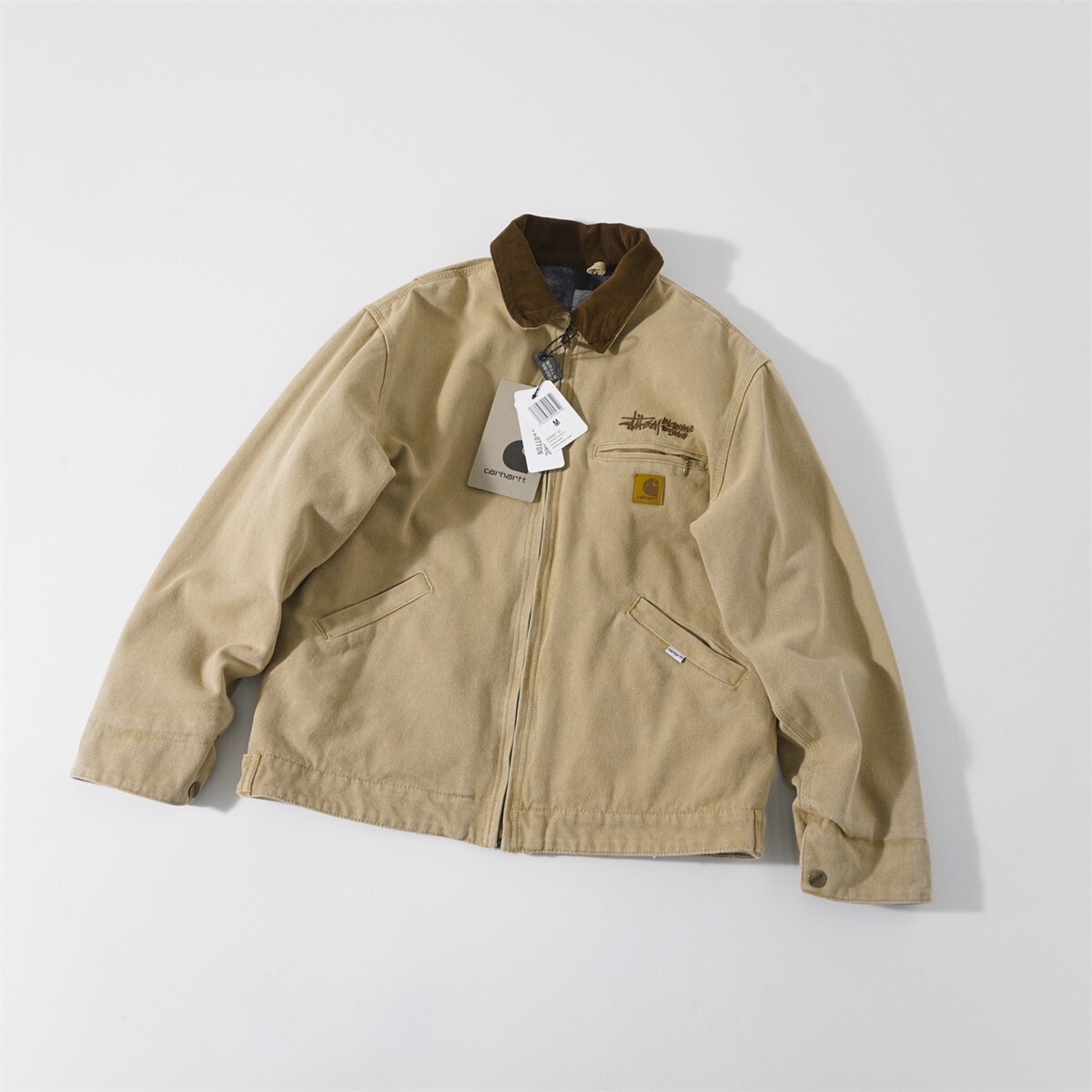 Carhartt X Stussy Joint Cooperation Vintage Detroit Jacket Carhartt X Stussy Joint Cooperation Vintage Detroit Jacket