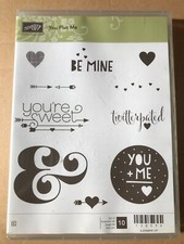 STAMPING UP "YOU PLUS ME" 138594 UNUSED RUBBER FREE SHIPPING