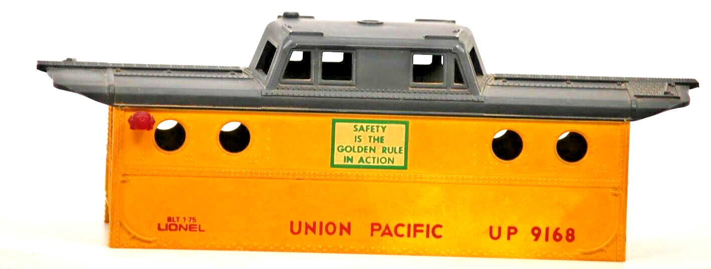 Lionel 6-9168 O Gauge Union Pacific Lighted Center Cupola Caboose SHELL ONLY