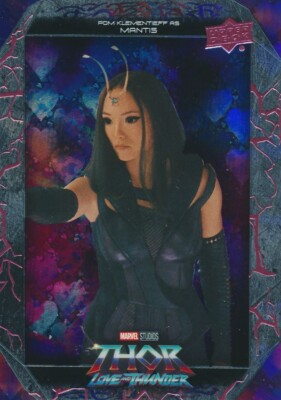 E-8 MANTIS POM KLEMENTIEFF 2023 UD Thor Love & Thunder LOVE SILVER ENSEMBLE