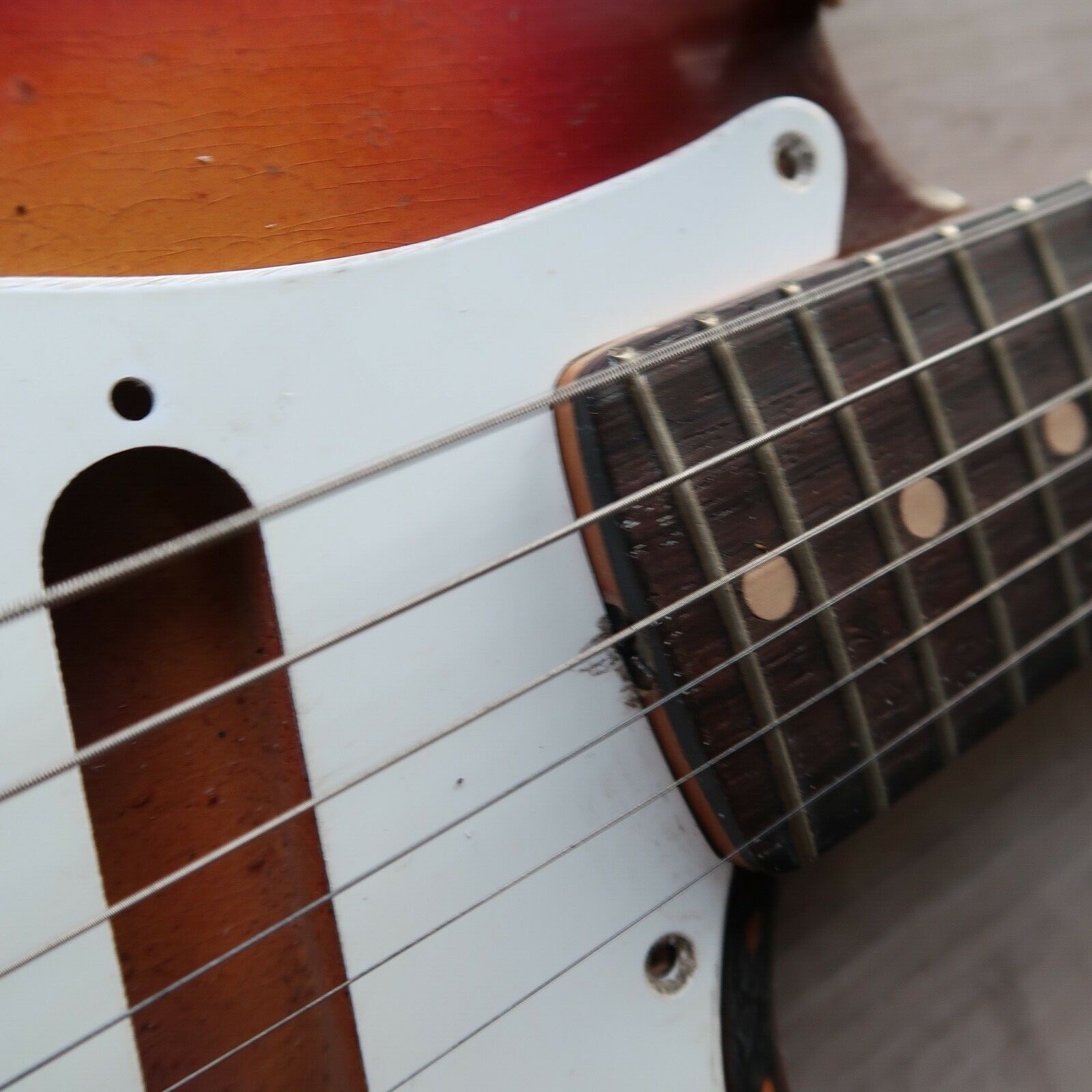 Fender Duo Sonic Pickguard 1956 1962 Aged White USA 50's 60's 12 hole Relic eBay