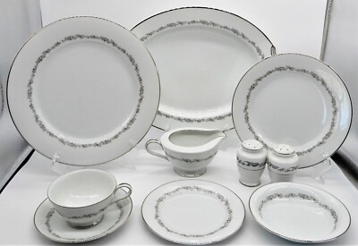 Noritake China Crestmont Porcelian Plates & Servingware