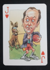 2000 Politicards Playing Card Red Back Bill Bradley Jack Hearts