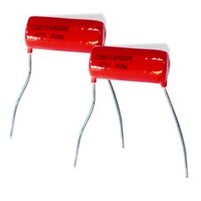 Capacitor Orange Drop 047uf 600V 715P Package of 2  081949OR-2P