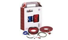 Sound of Tri-State 8 Gauge 8AWG Amplifier Wiring Kit Power Ground RCA's Fuse