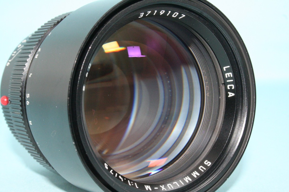 美品 ライカ Leica Summilux-M 75mm f1.4 E60 Leica Summilux-M 75mm f1.4 Canada Type II E60 Lens -Mint