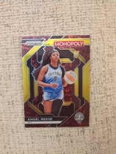Angel Reese 2024 WNBA Prizm Monopoly Red Icon Player Rating RC #WNBA16