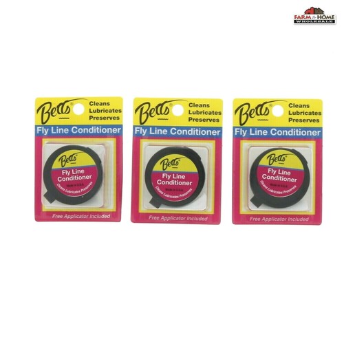 (3) Bett's Fly Fishing Line Cleaner Lubricant Conditioner NEW eBay