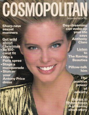 VINTAGE COSMOPOLITAN UK 1983 RENEE SIMONSEN ANDIE MACDOWELL JACLYN SMITH MODELS