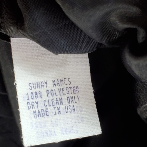 Sunny Names Blazer Jacket Women's 10 Black Single Breasted Notch Lapel Business - Picture 8 of 10