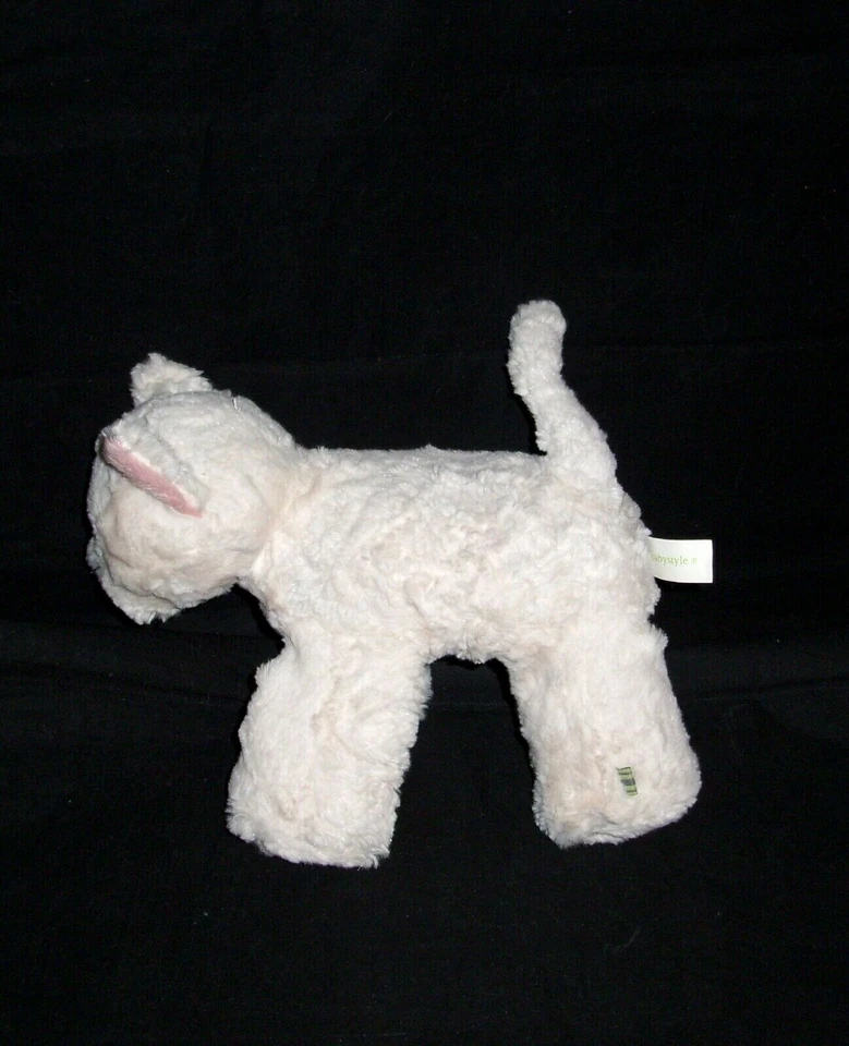 Bolsa de frijoles de peluche rosa estilo bebé de 10" Foto 2 de 2