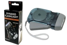 3 LED Dynamo Crank Wind Flashlight Torch Camping Emergency Survival Outdoor Gear