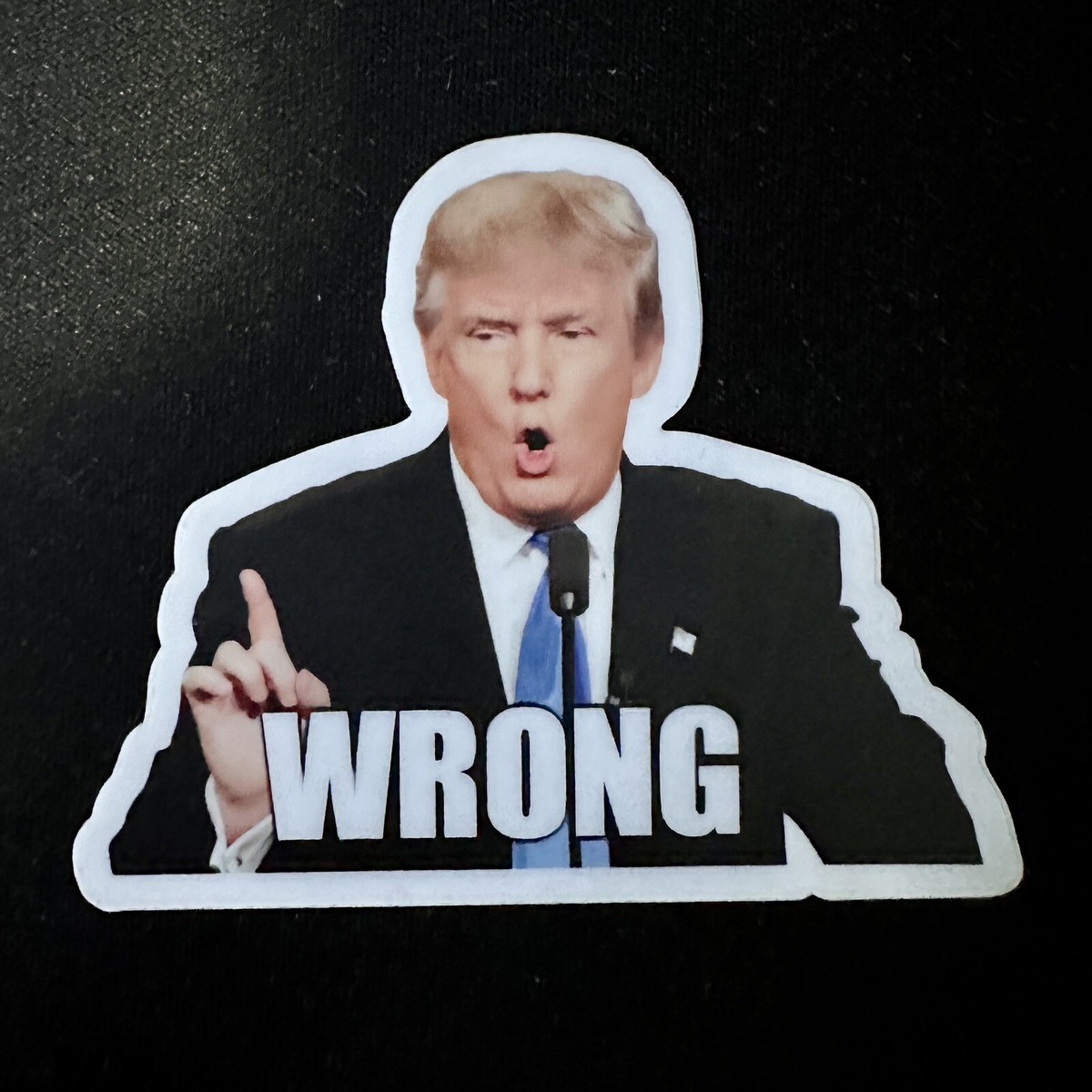 Donald Trump Sticker 2024 President MAGA Car Bumper Decal American Meme