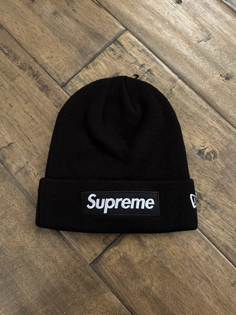 Supreme x New Era Box Logo Beanie