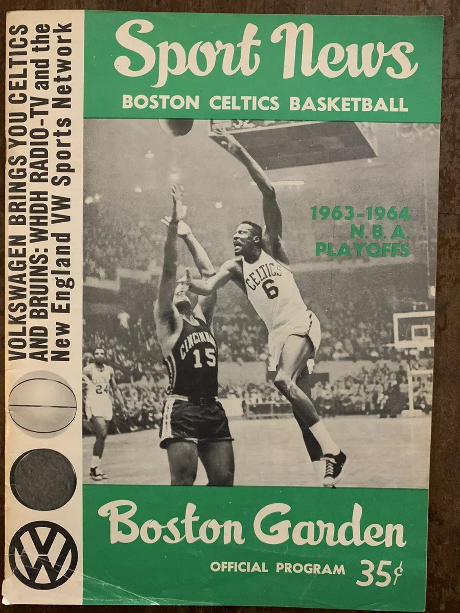 1964 NBA Eastern Finals Celtics Cincinnati vs basketball program