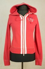 - FELPA CON CAPPUCCIO E ZIP HOLLISTER DA DONNA TAGLIA M GC ../-