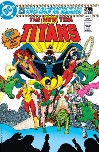 New Teen Titans #1 Facsimile Giordano & Perez DC Comics 2023 1st Print