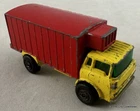 Red/Yellow Original Lesney Matchbox 44 Die Cast Refrigerator Truck