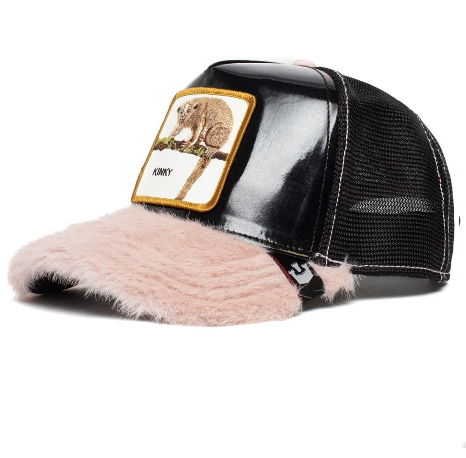 Goorin Bros Animal Farm Trucker Hat Limited Edition | Honey Bear | Kinky  - Image 2 of 4