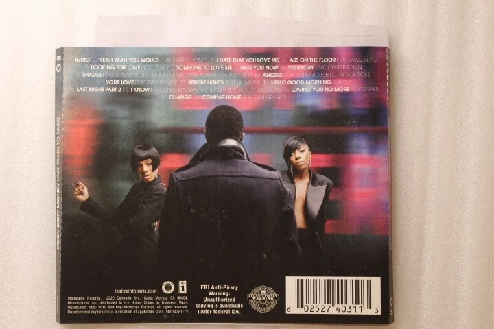Diddy - Dirty Money – Last Train To Paris CD Pop Rap, Dance-pop, Hip Hop, Contem Foto 2 de 3
