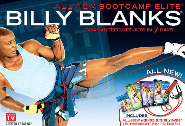 Billy Blanks Bootcamp Elite - Box Set (DVD's) pre-owned