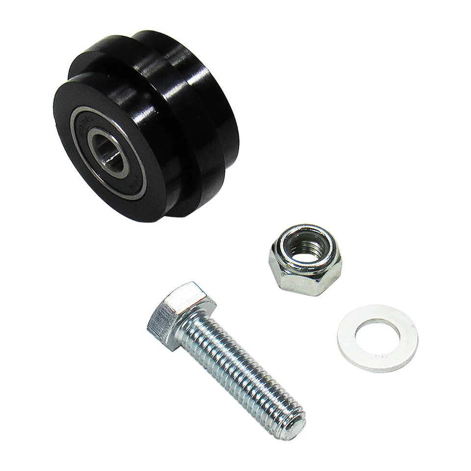 Rodillo de cadena Outlaw Racing OR3076BK 32/38 mm x 20 mm negro 125 EXE SX SXS 380 SX Foto 2 de 4