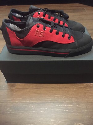 Adidas Raf Simons Spirit V Low Men's Sneakers US size 8 Black Red BB6730 New x 1