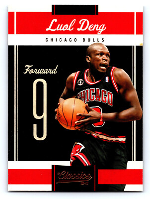2010-11 Panini Classics Basketball 69 Luol Deng Chicago Bulls