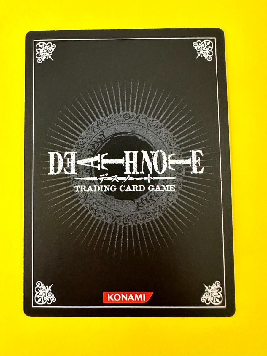 【ジュウテリウム出品】 NOTE TRADING CARD GAME Light Yagami Misa Soichiro #DN2-44 Death Note Trading Card