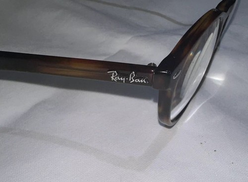 RAY-BAN eyeglasses TORTOISE KEYHOLE ROUND glasses frame MOD: RB5283 2144 - Picture 6 of 14