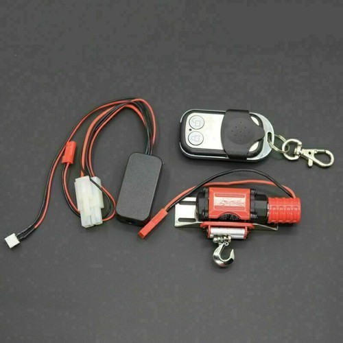 Automatic Winch Seilwinde Für TRX-4 SCX10 D90 Trx-4 KM2 1/10 RC Crawler RC Car - Bild 9 von 12